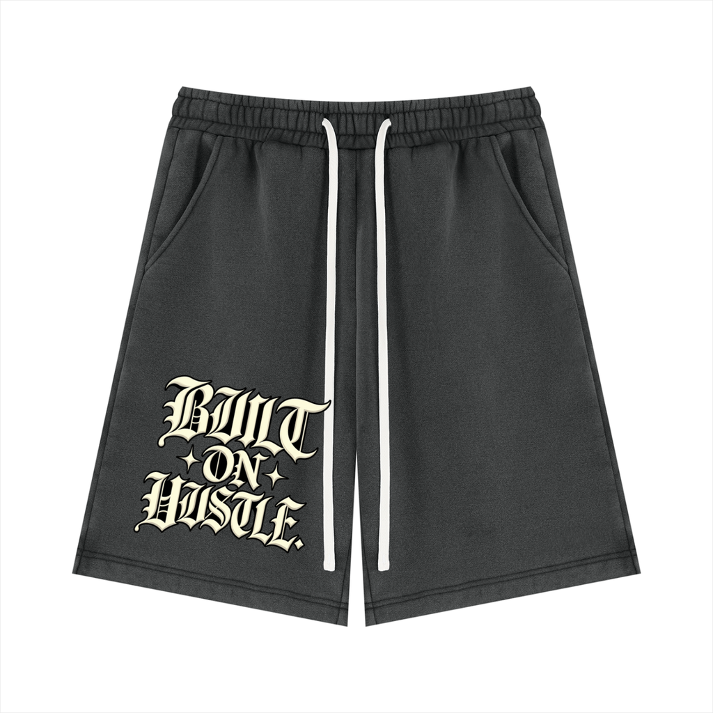 Unisex Vintage Wash Fleece Shorts