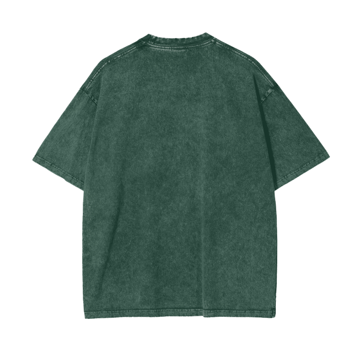 Rebellion Runway Oversized Acid Wash Tee