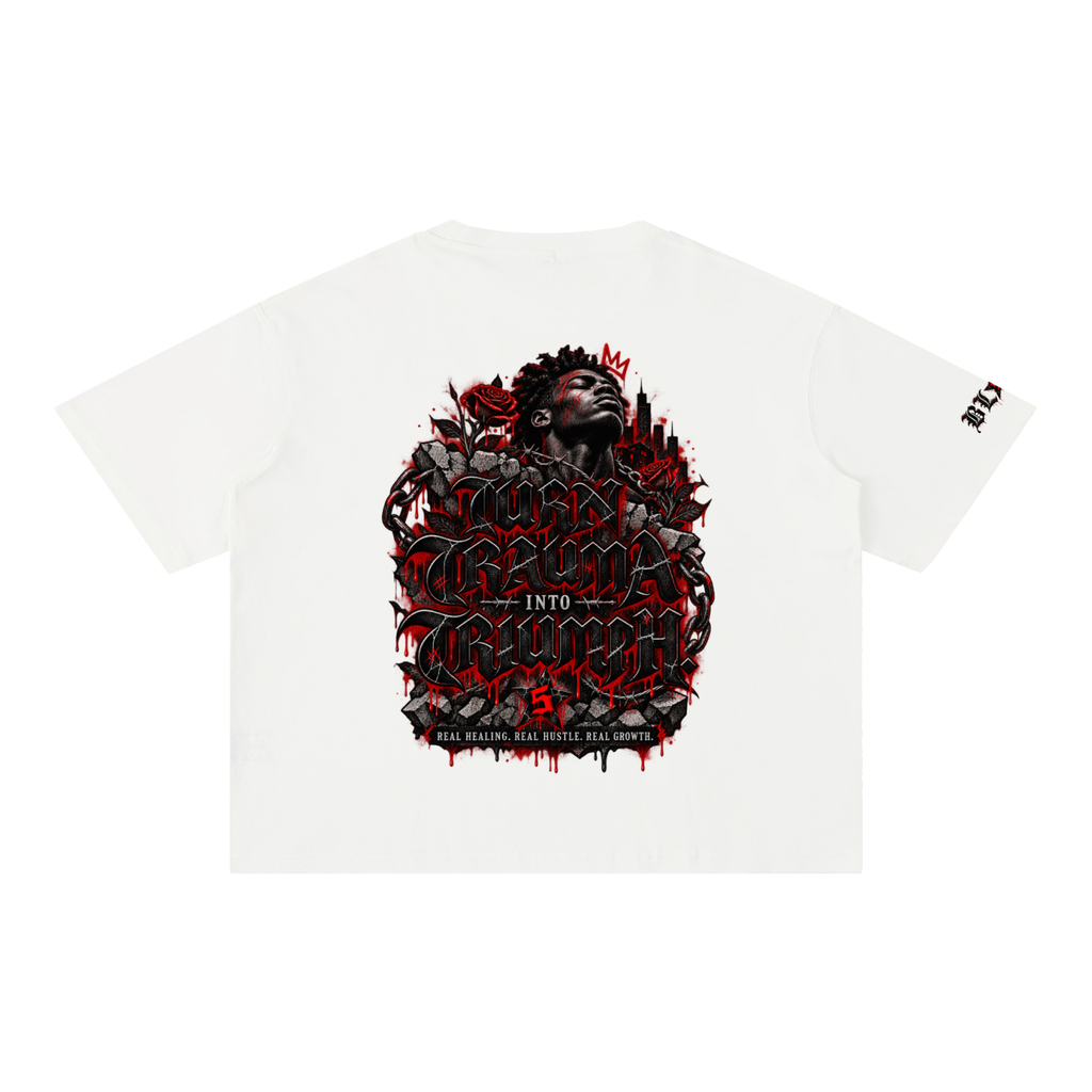 Mineral Wash Boxy Cotton T-Shirt