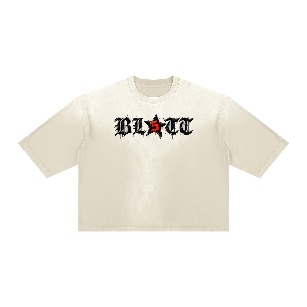 Unisex Vintage Wash Sunfade Boxy T-Shirt