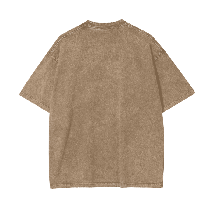 Rebellion Runway Oversized Acid Wash Tee