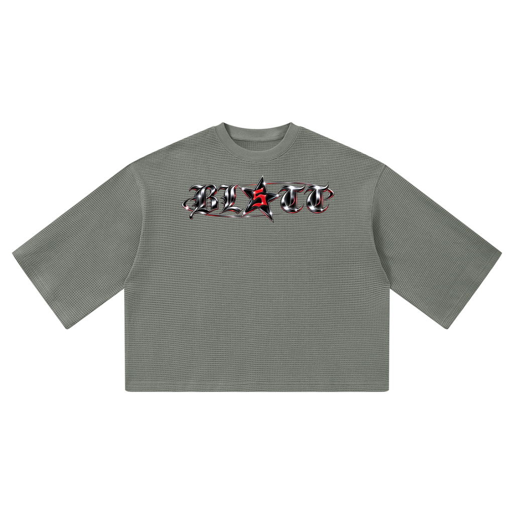 Unisex Waffle Boxy T-Shirt