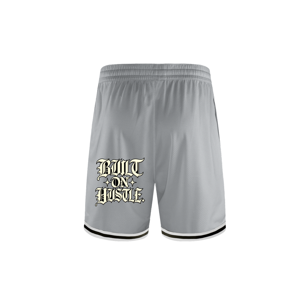 Classic Stripe Trim Basketball Shorts