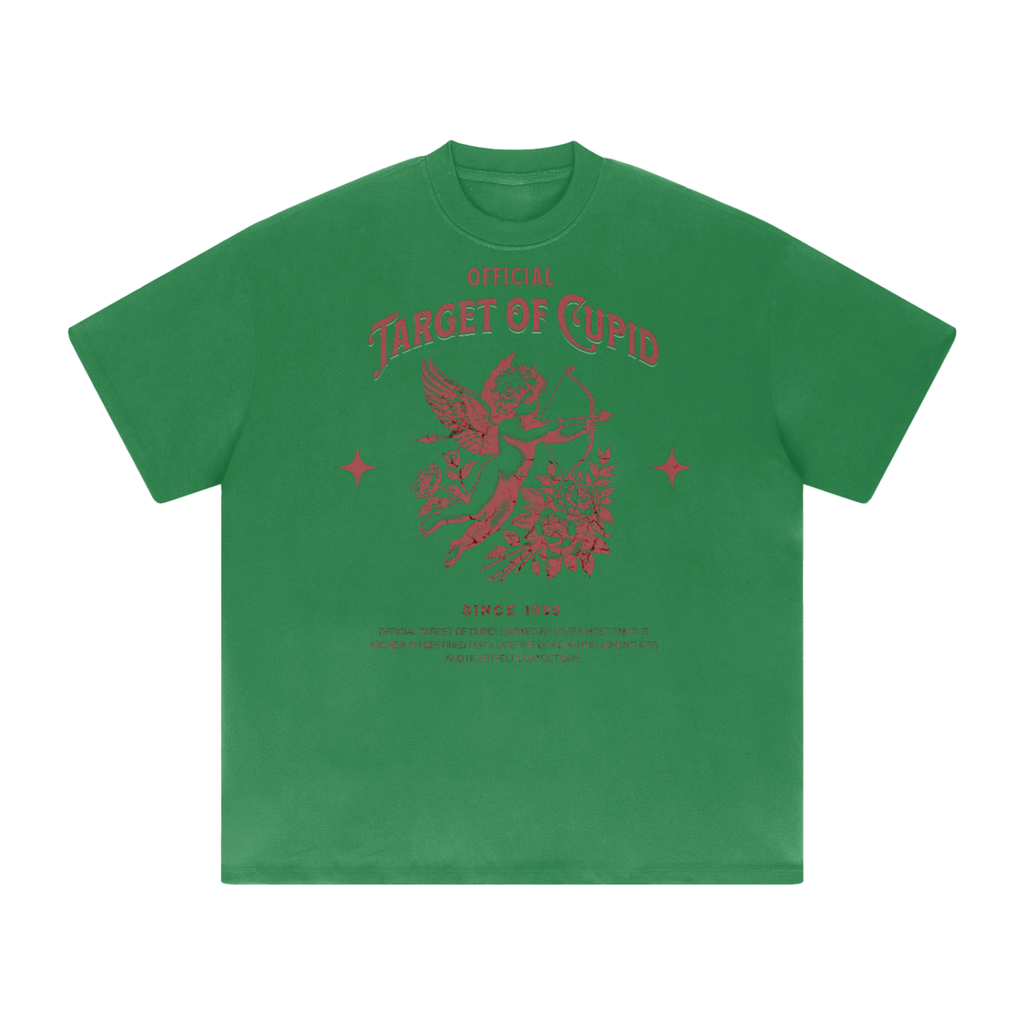 Official Target Of Cupid  Heavyweight  Loose Tee