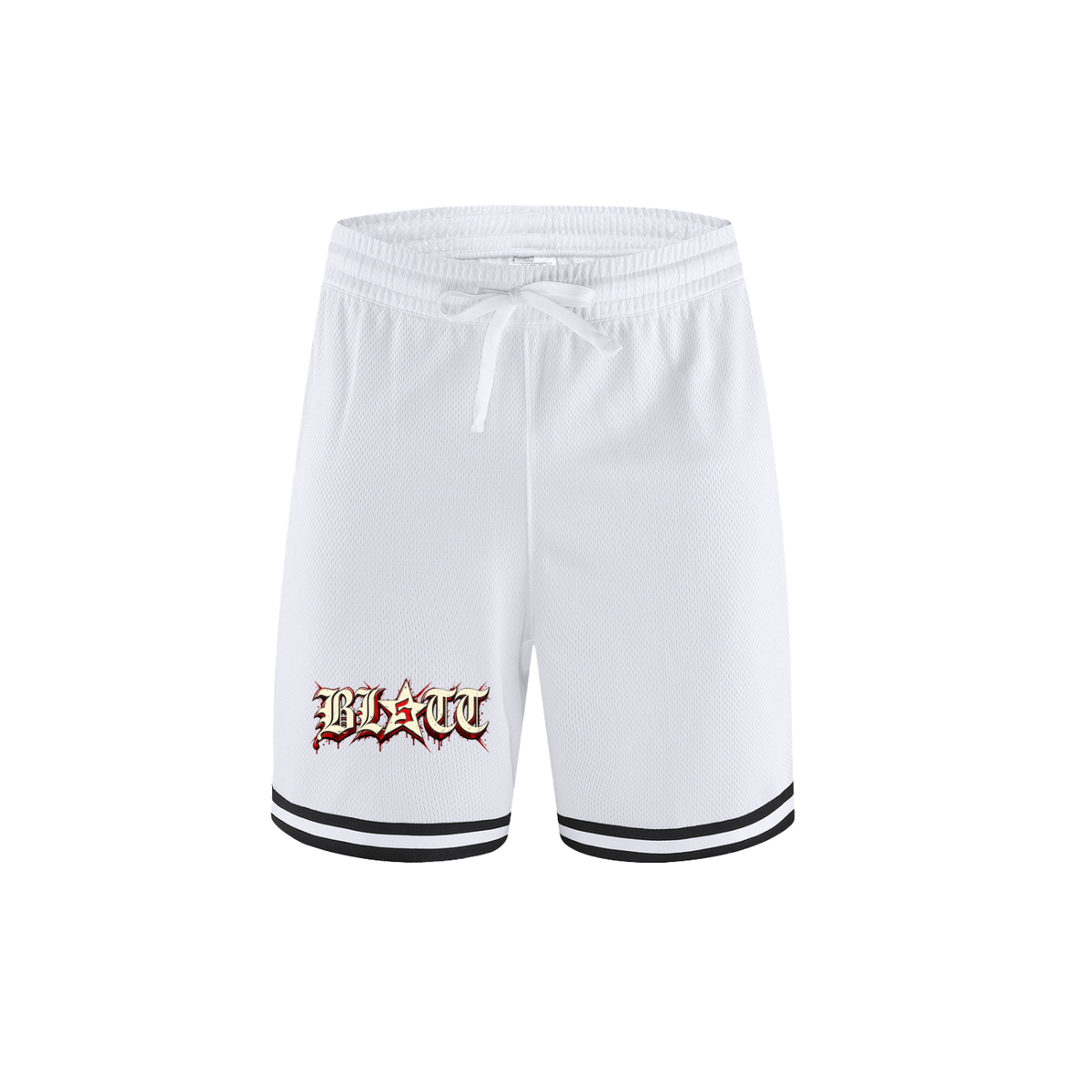 Classic Stripe Trim Basketball Shorts
