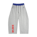 Plaid Waistband Barrel Sweatpants