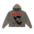 "Hold On Pain Ends" Vintage Frayed Hoodie