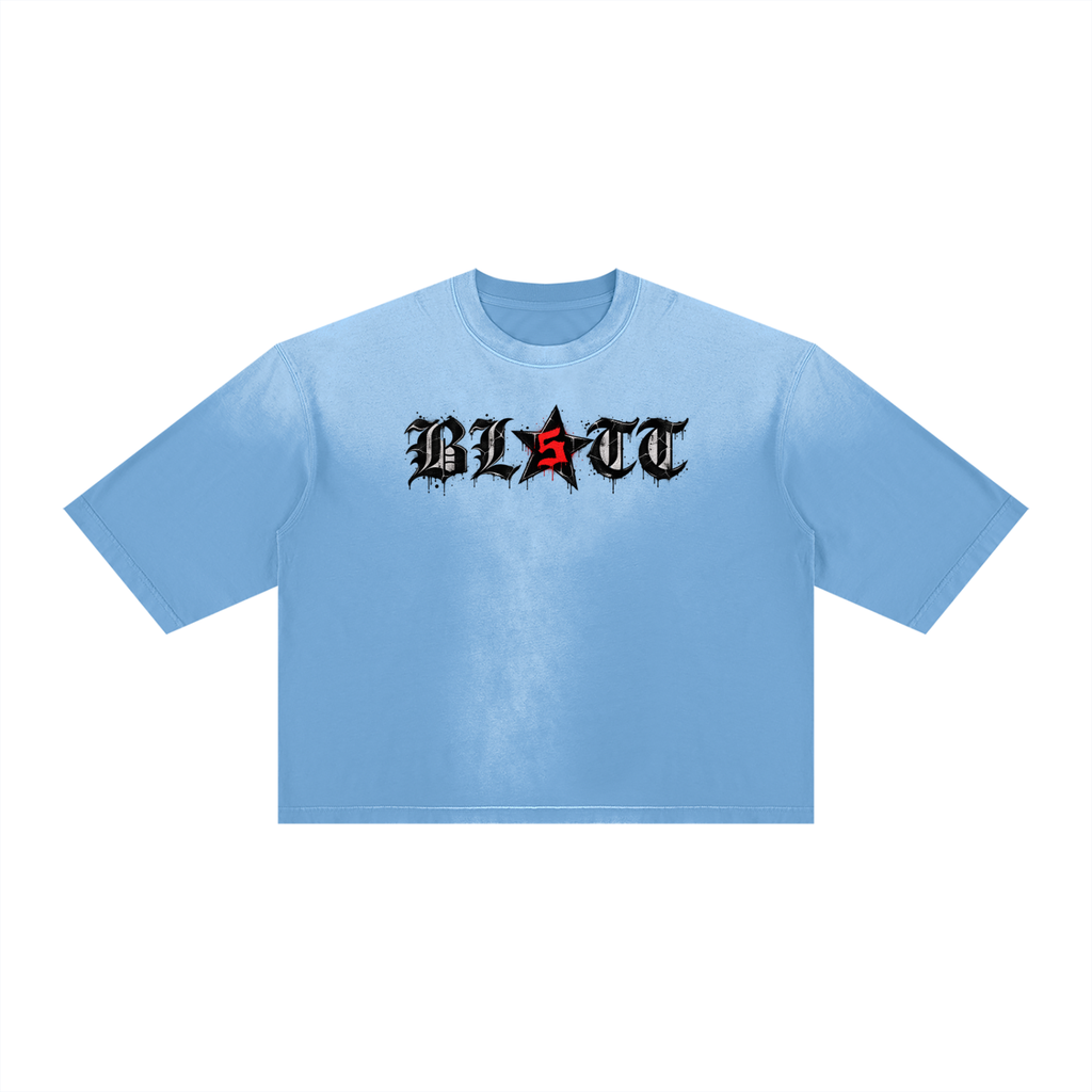 Unisex Vintage Wash Sunfade Boxy T-Shirt