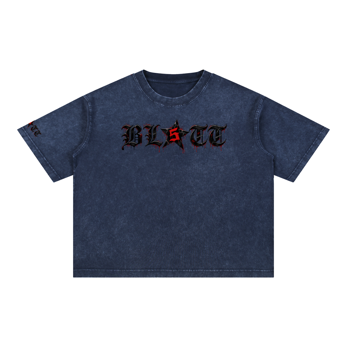Mineral Wash Boxy Cotton T-Shirt