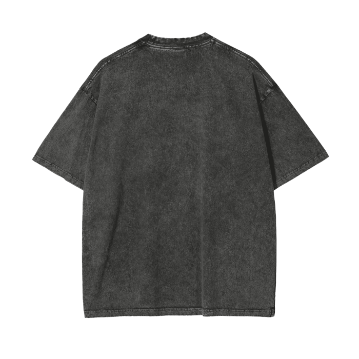 Rebellion Runway Oversized Acid Wash Tee