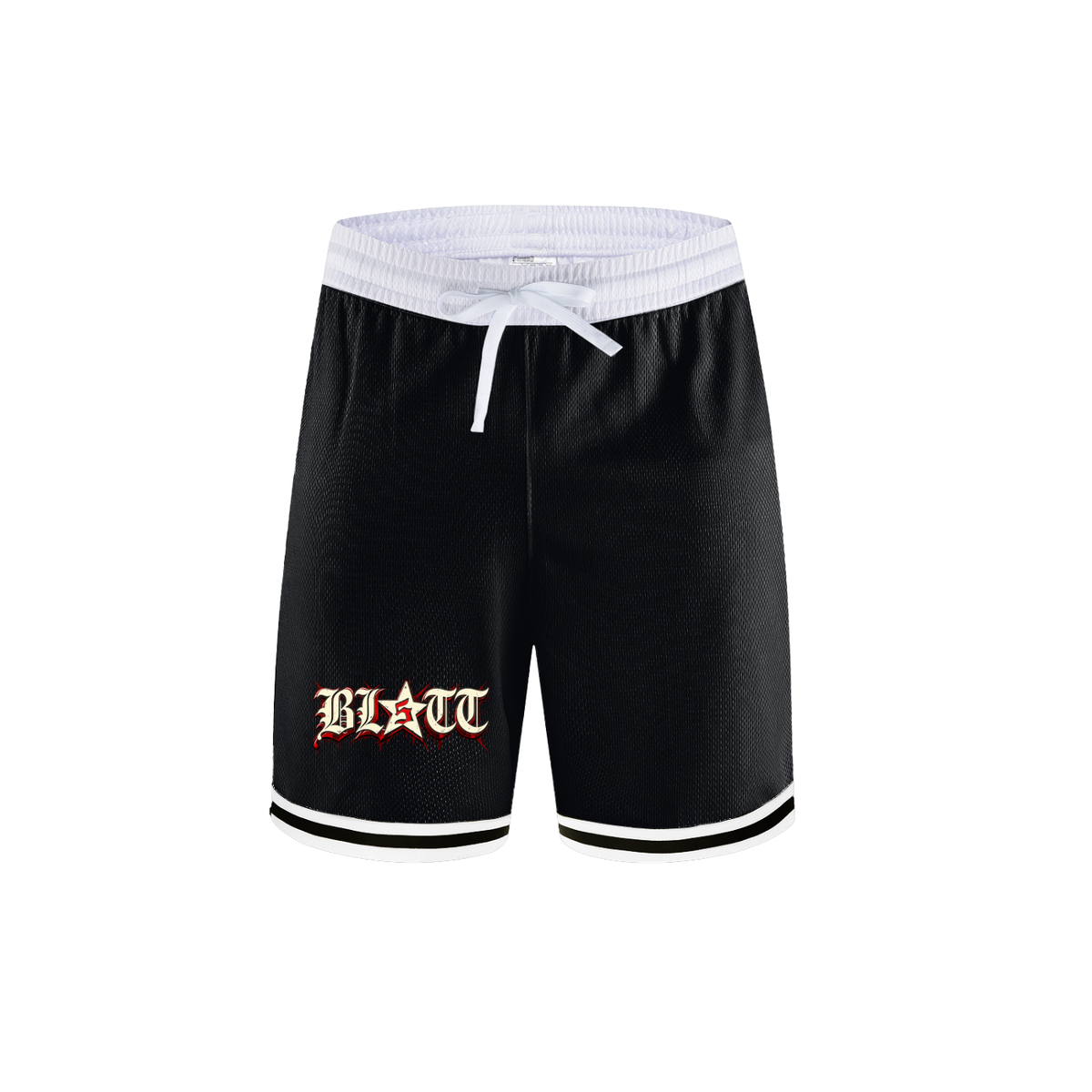 Classic Stripe Trim Basketball Shorts