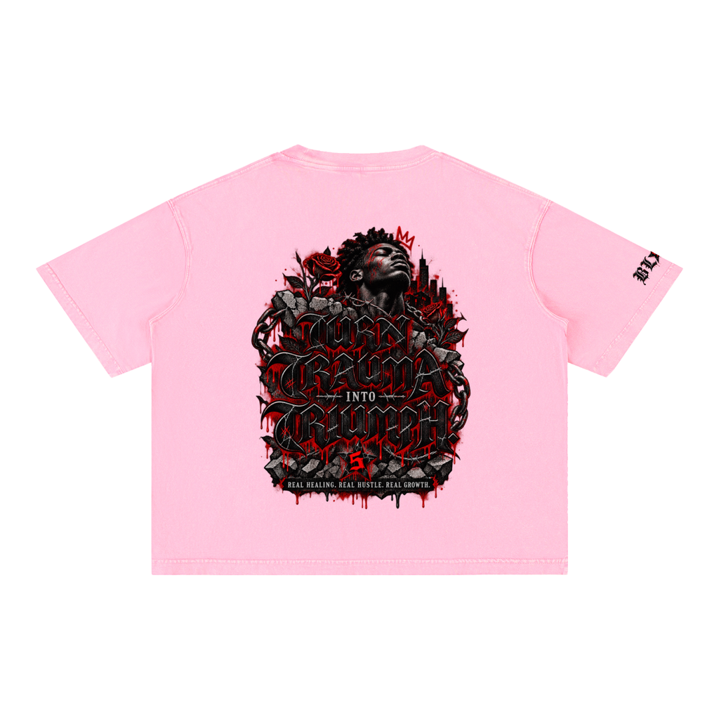 Mineral Wash Boxy Cotton T-Shirt