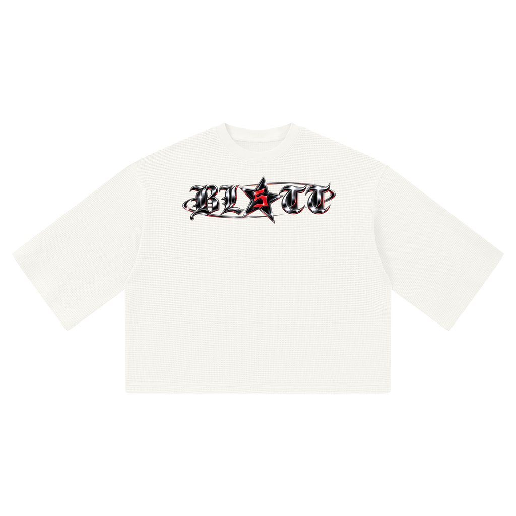Unisex Waffle Boxy T-Shirt