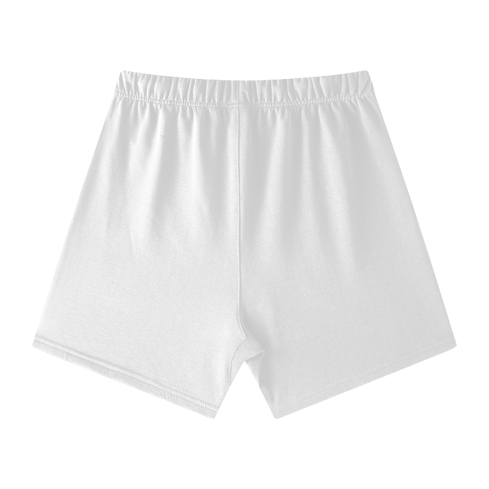 NO FAKE SMILE GIVEN Streetwear Unisex Heavyweight Earth Tone Loose Fit FOG 100% Cotton Shorts