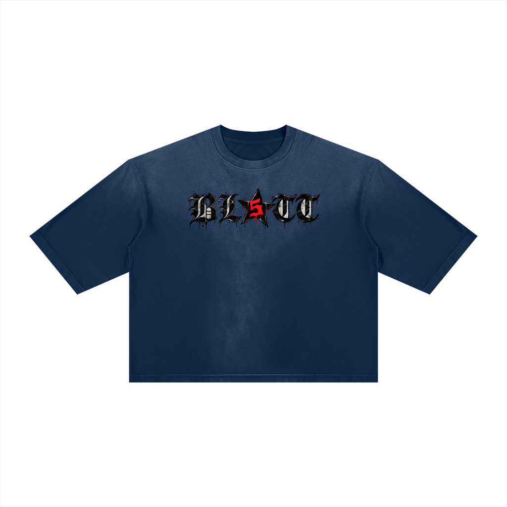 Unisex Vintage Wash Sunfade Boxy T-Shirt